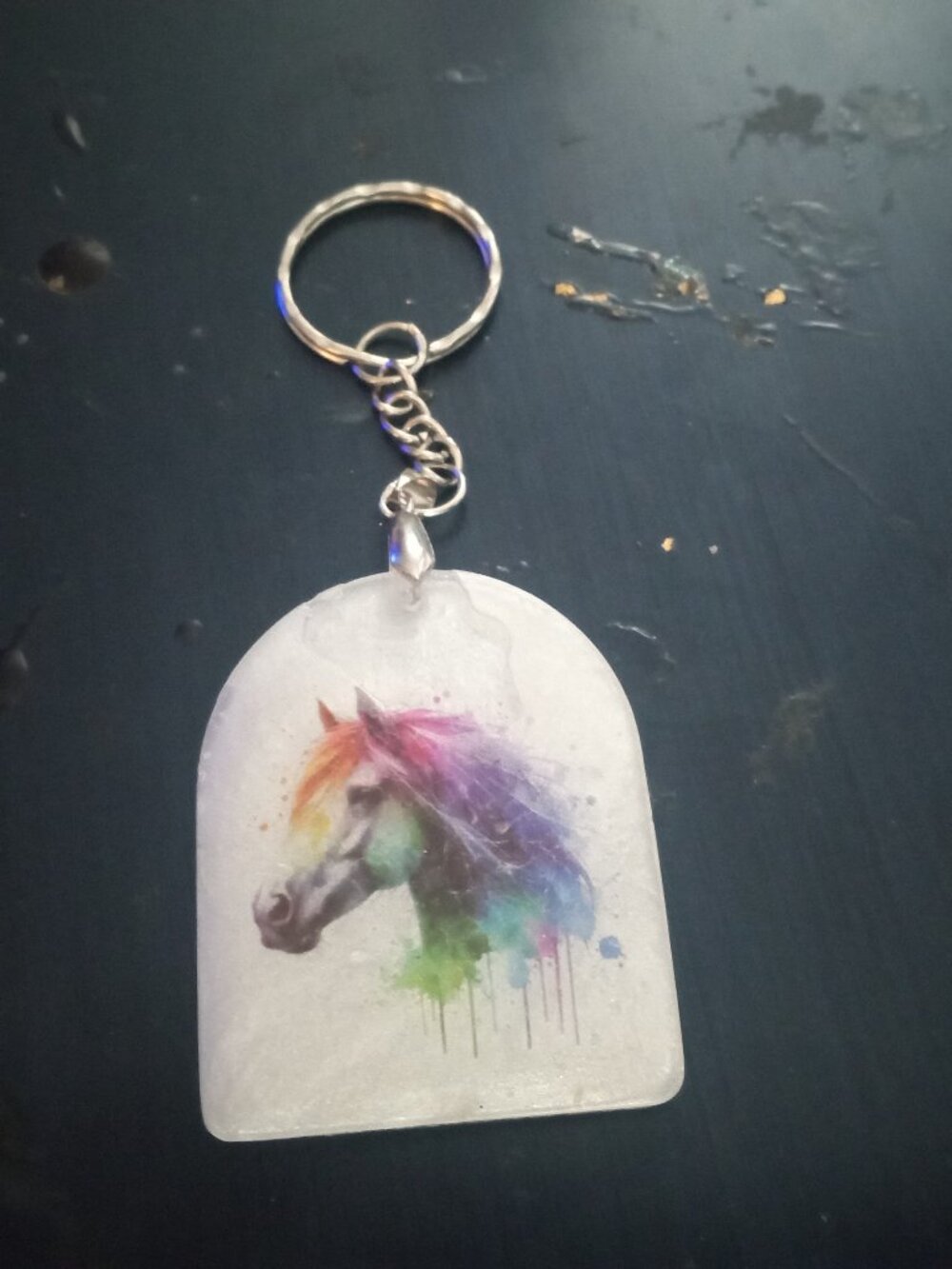 Handmade Unicorn Keychain
